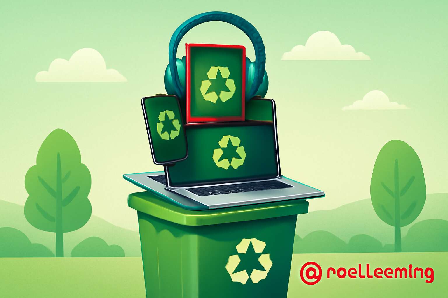e waste noel leeming
