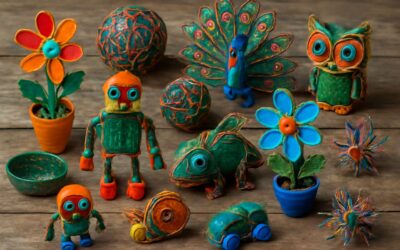 Creative Craft Work Using E Waste: Sustainable Artistry from Discarded Materials