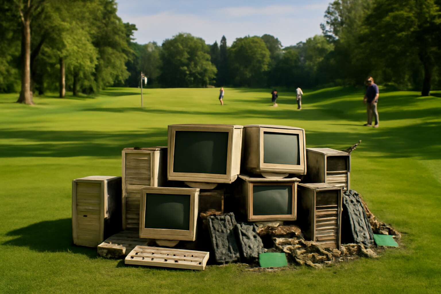e waste management golf