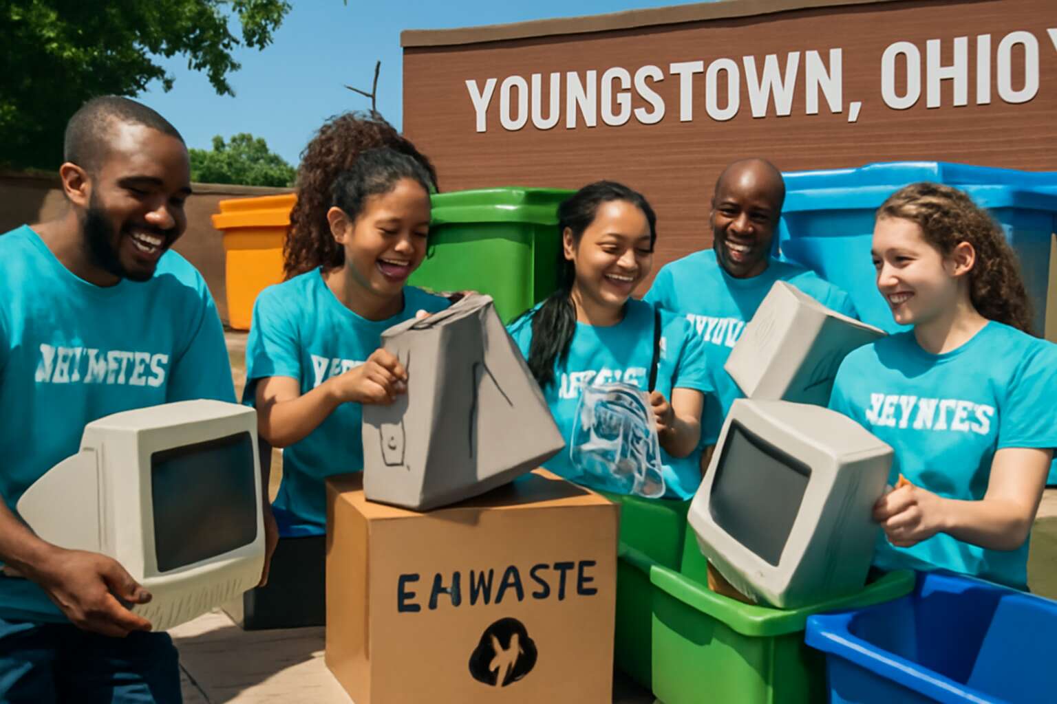 e-waste recycling drive youngstown ohio