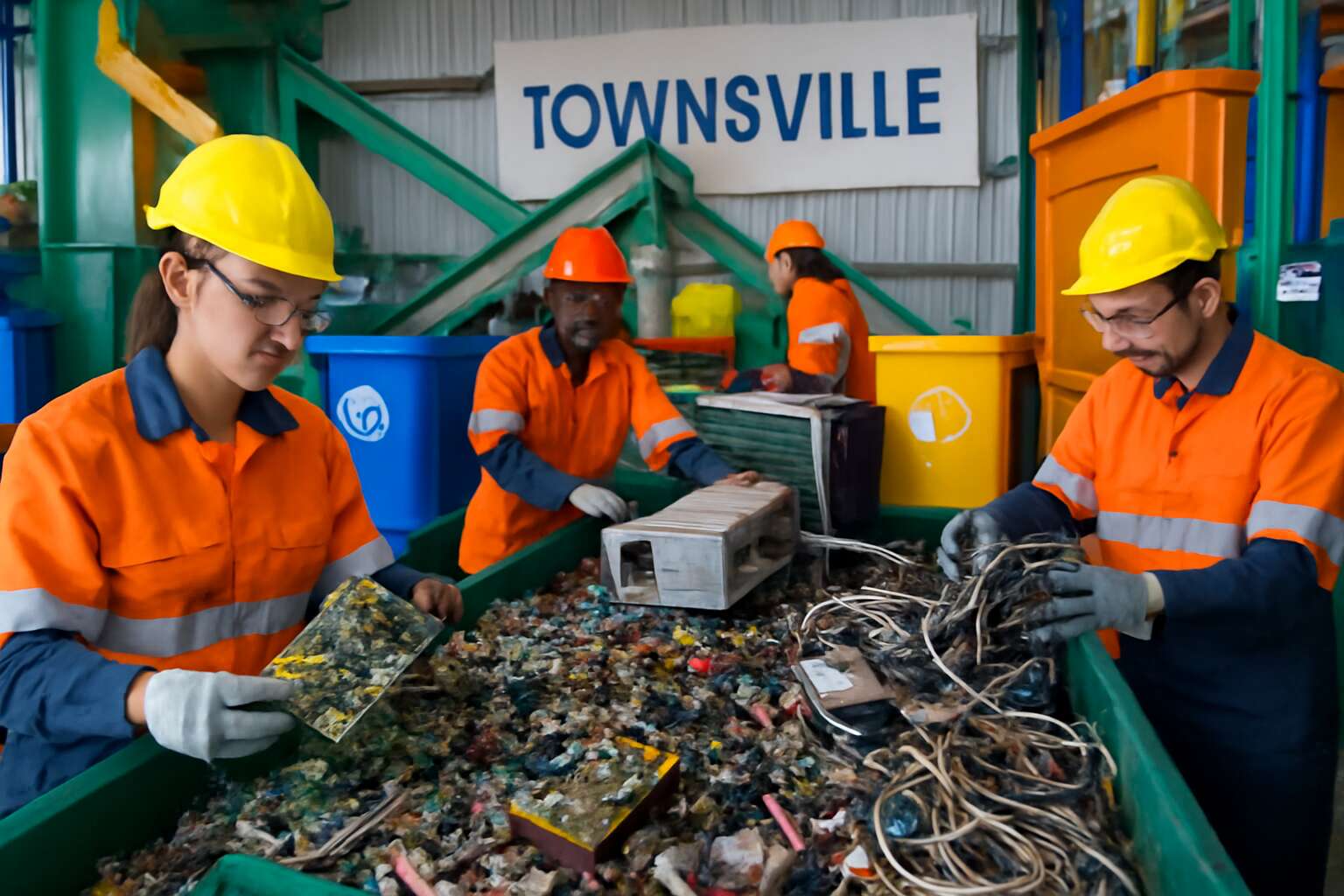 e-waste recycling townsville