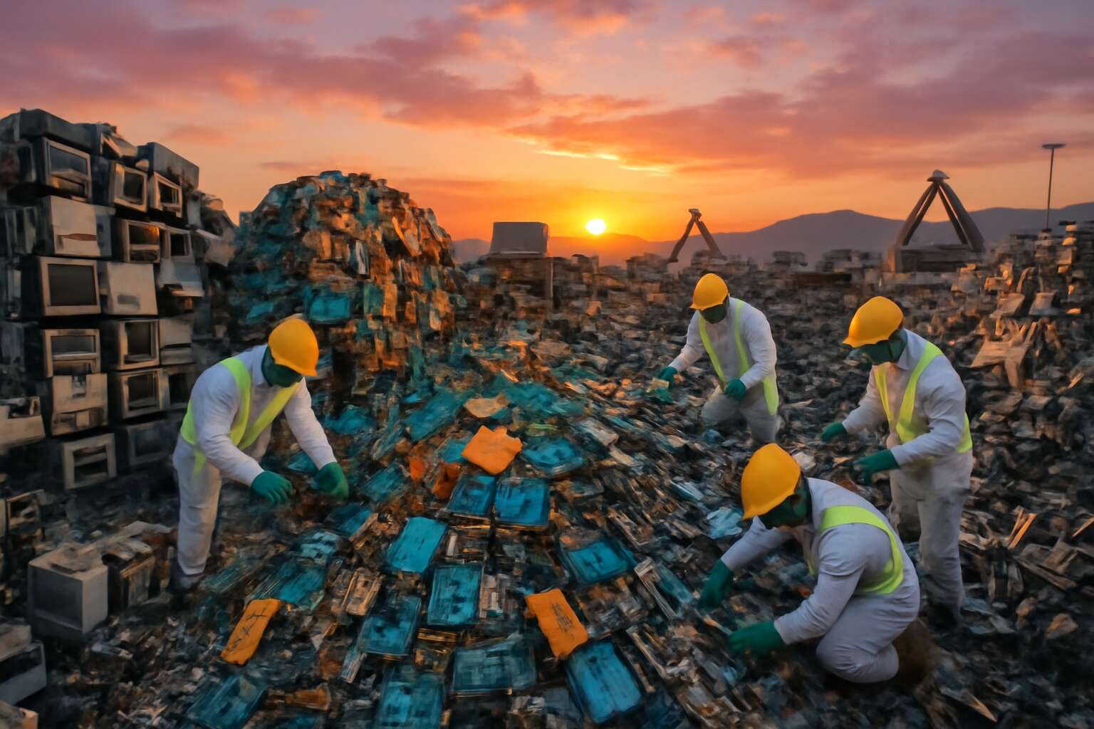 e waste vista