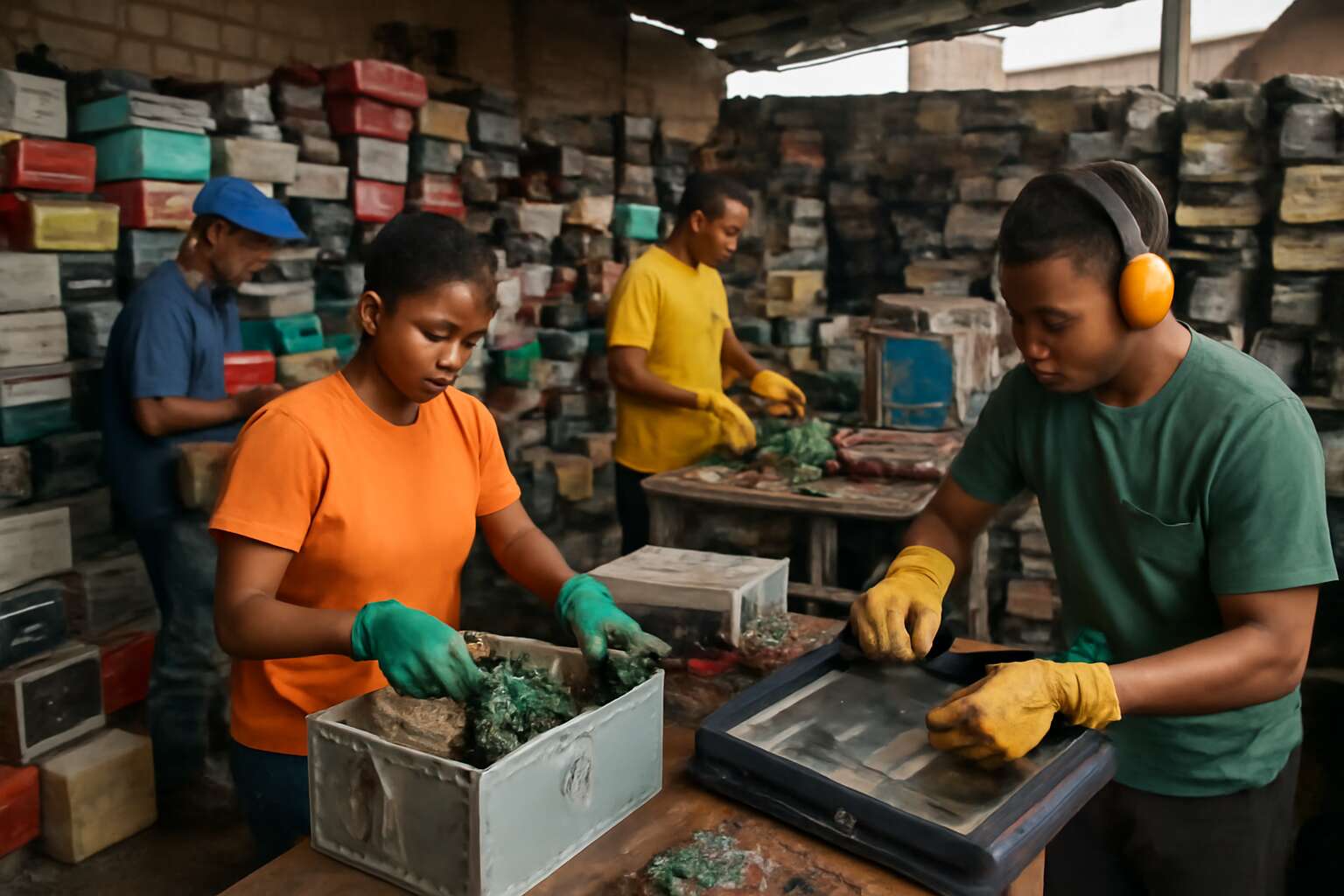 e-waste recycling sustainability lagos