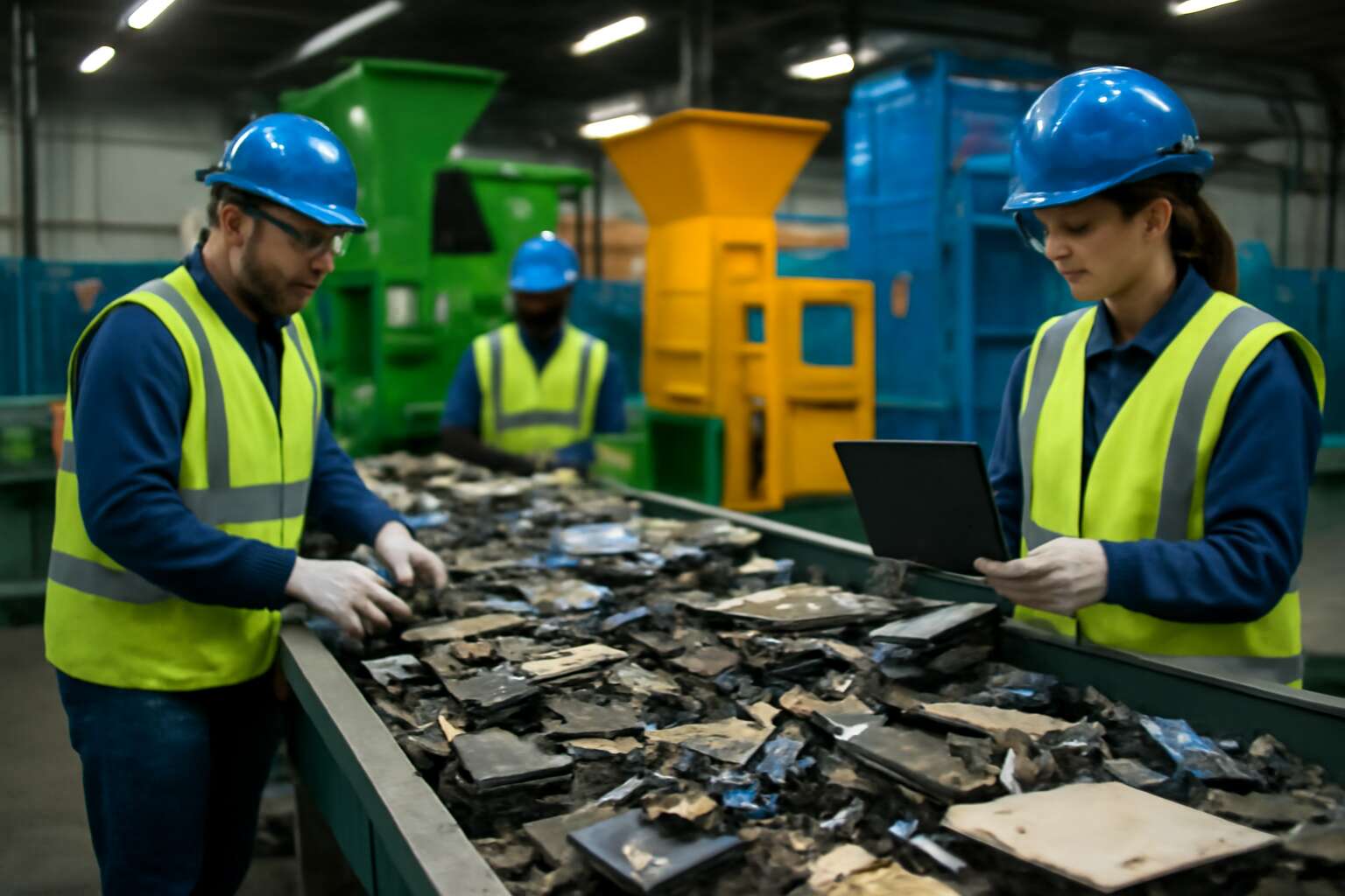 e waste management background