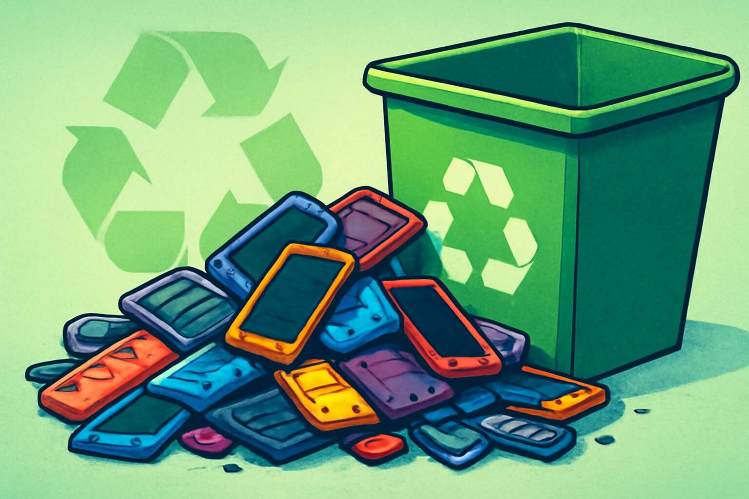 e-waste phones