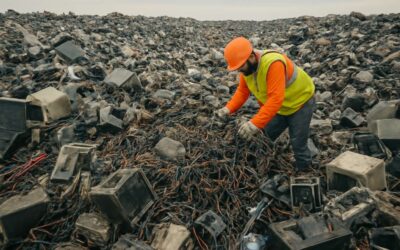 Inside a landfill with e waste: the hidden risks and how to fix it.