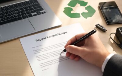 e waste management letter: Clear steps for responsible disposal and recycling.