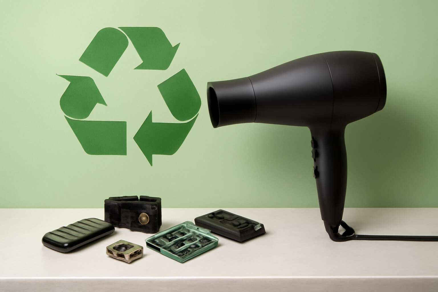 are hair dryers e waste